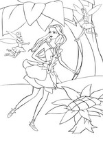 Kids-n-fun | 21 Ausmalbilder von Barbie FairyTopia